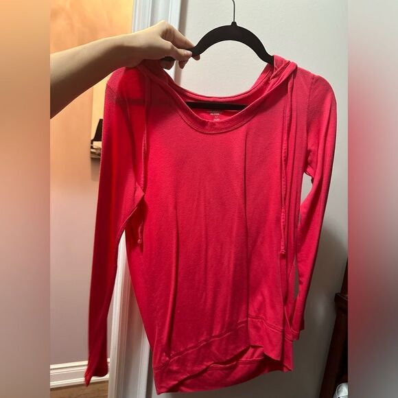 Pink Long Sleeve Active Hoodie - Picture 2 of 7